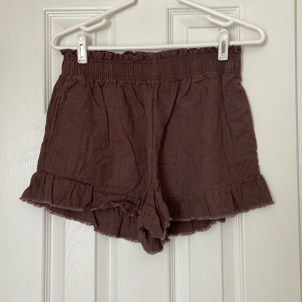 Aerie Ruffle Shorts